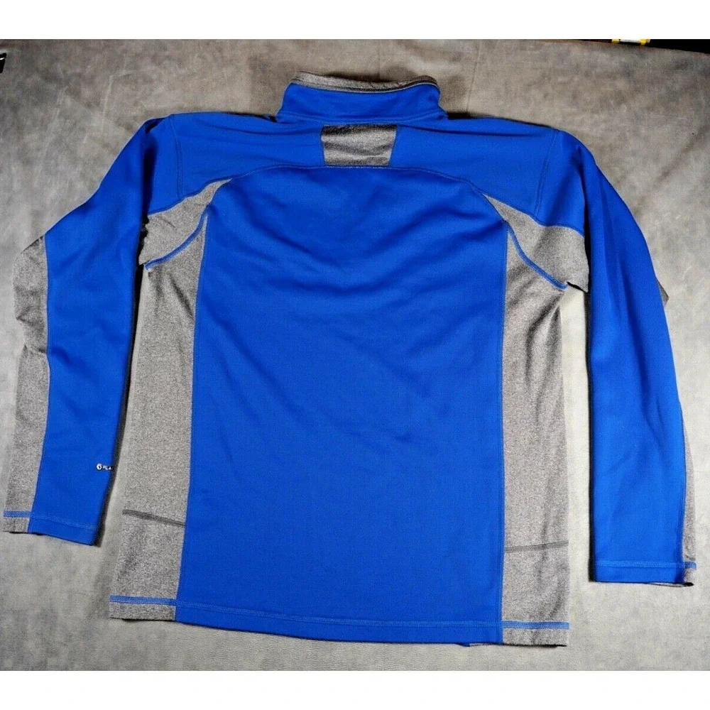 The North Face Pullover‎ Men's M Blue Sweater Quarter Zip Long Sleeve Flashdry